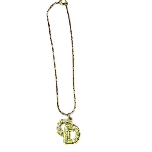 DIOR "CD" Pendant Bracelet - Picture 2 of 4
